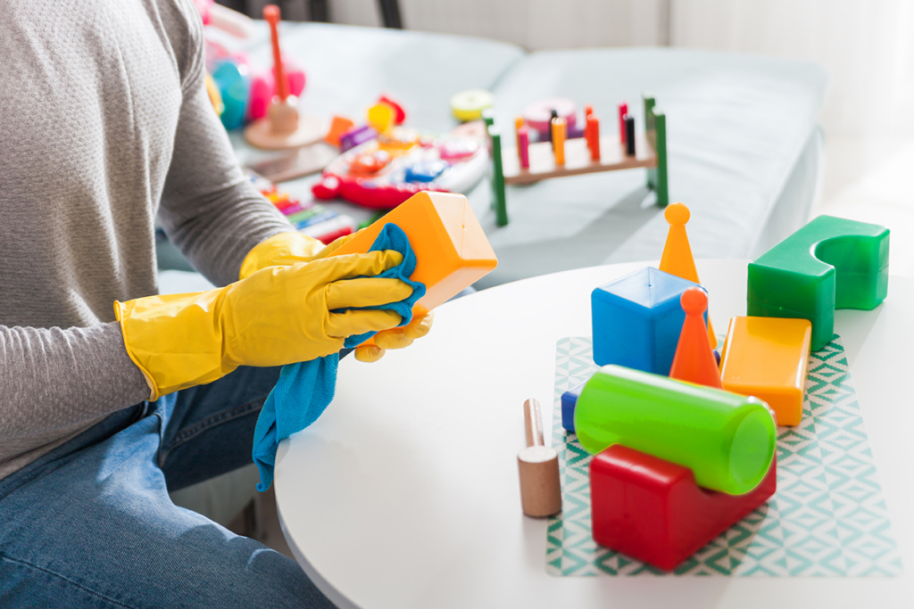 Strict Cleaning Measures Keep Your Little One Healthy